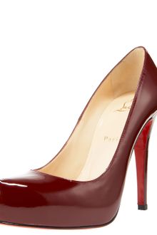 Christian Louboutin Rolando Hiddenplatform Pump Patent Leather - Lyst