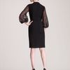 Fendi Teardrop Sleeve Dress in Black - Lyst
