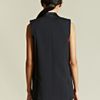 Givenchy Givenchy Womens Sleeveless Tuxedo Jacket in Black - Lyst