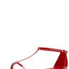 Gucci Dewi Patent Flat Sandal in Red - Lyst