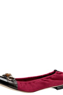 Gucci Bamboo-bit Ballerina - Lyst