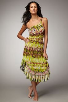 Jean Paul Gaultier Printed Skirtdress Coverup - Lyst