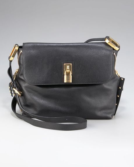 Marc Jacobs Baxter Crossbody in Gray (gunmetal) - Lyst