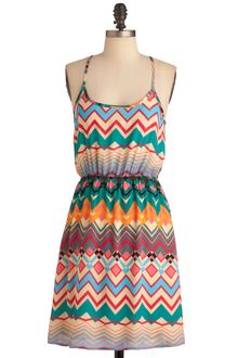 ModCloth Two Worlds Kaleidoscope Dress - Lyst