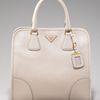 Prada Saffiano Tote in Pink - Lyst