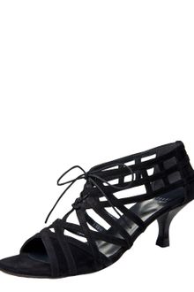 Stuart Weitzman Laceup Midheel Sandal - Lyst