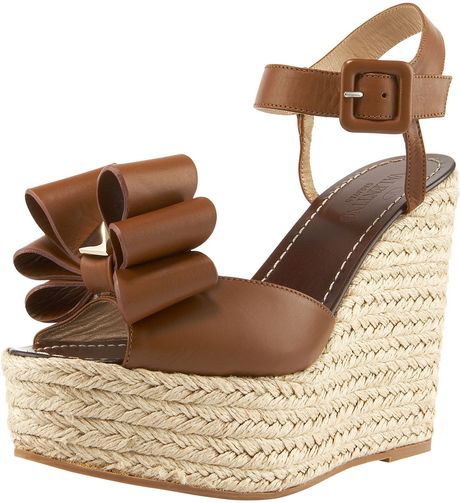 Valentino Bow Wedge