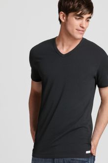 Calvin Klein Classic Fit Vneck Undershirt 2pack - Lyst