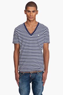 DSquared2 Striped T-shirt - Lyst