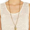 Lulu Frost Crystal and Resin Spike Necklace in Gold - Lyst