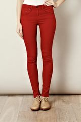 Rag & Bone High Rise Skinny Jeans