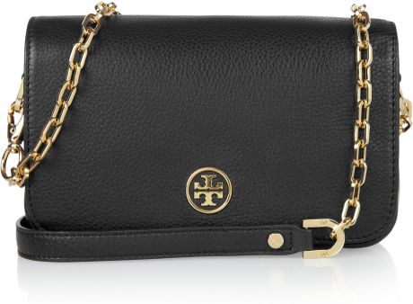 tory burch robinson medium leather tote