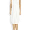 Yves Saint Laurent Drapedback Crepe Tuxedo Dress in White (ivory) - Lyst