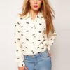 Asos Collection Asos Shirt with Raccoon Print in Beige (creamblack) - Lyst