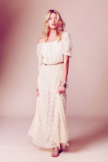 Free People Anas Limited Edition White Summer Dress - Lyst