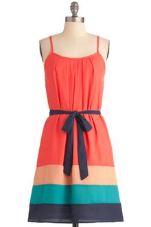 ModCloth Tropical Sunset Dress - Lyst
