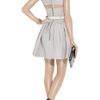 Preen Line Jenny Belted Stretch Cottondrill Dress in Gray - Lyst