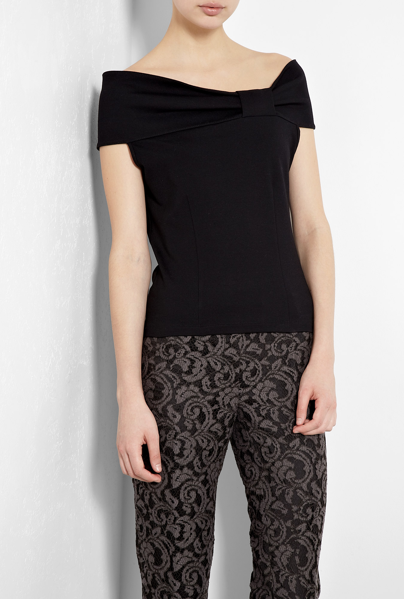 red valentino bow top