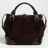 Burberry Suede Tote in Brown (plum) - Lyst