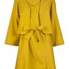 Carven Swing Trench Coat in Yellow (mustard) - Lyst