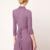 French Connection French Connection Calypso Tie Waist Dress in Purple (multi) - Lyst