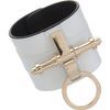 Givenchy Leather Obsedia Large Cuff in White - Lyst