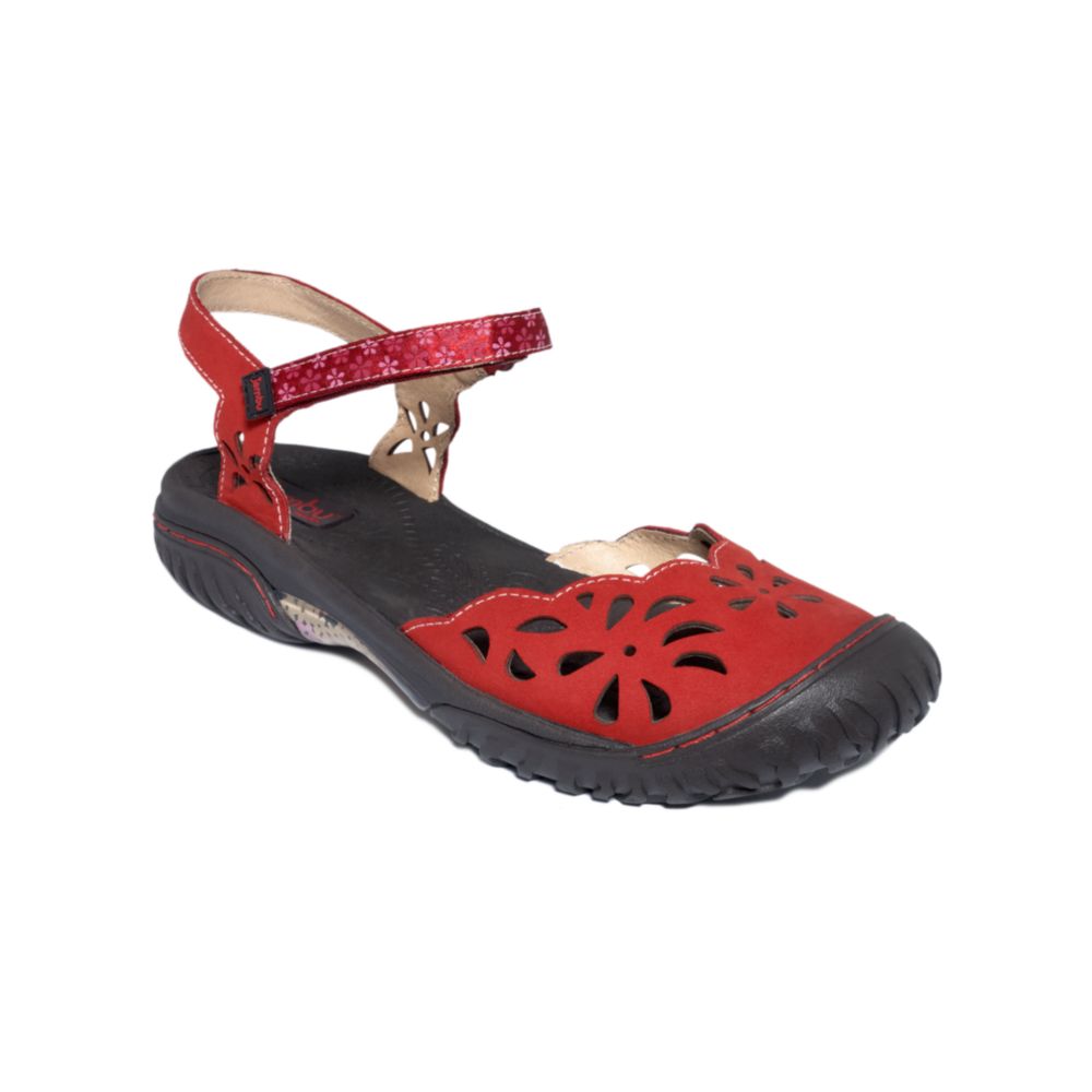 Jambu Ocean Sandals in Red | Lyst