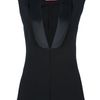 Lanvin Silk Waistcoat in Black - Lyst