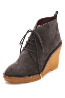 Marc By Marc Jacobs Classic Lace Up Wedge Booties - Lyst