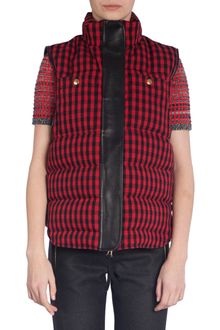 Marni Check Puffer Vest - Lyst