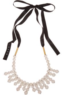 Marni  Layered Bead Necklace - Lyst