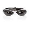 Mikey Two Crystal Stone Bracelet in Gray (grey) - Lyst
