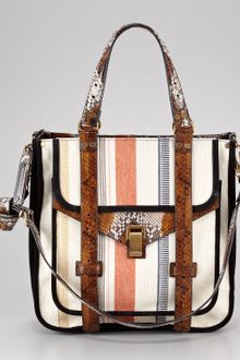Proenza Schouler Ps1 Canvaspython Tote - Lyst
