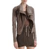 Rick Owens Classic Biker Jacket in Gray (grey) - Lyst