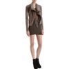 Rick Owens Classic Biker Jacket in Gray (grey) - Lyst