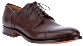 Santoni Classic Derby Shoe - Lyst