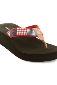 Tommy Hilfiger Maven Thong Wedges - Lyst
