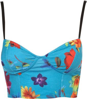 Topshop Bernice Bralet  - Lyst