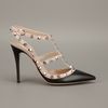 Valentino Studded Stiletto in Black - Lyst