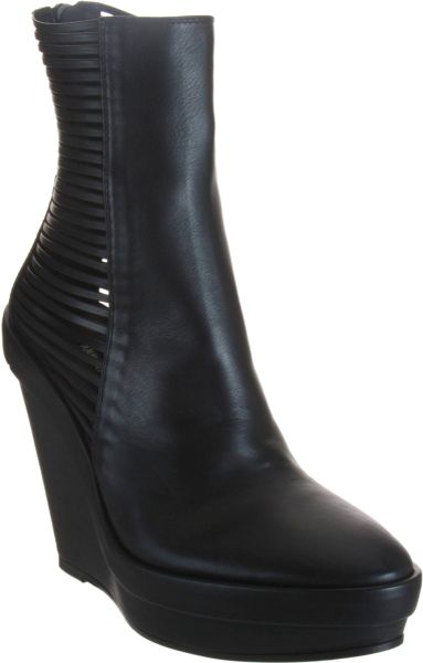 Ann Demeulemeester Multistrap Ankle Boot in Black (multi) - Lyst