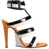 Bottega Veneta Ankle Cuff Sandal in Black - Lyst