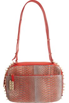 Christian Louboutin Python Medium Roxane Bag - Lyst