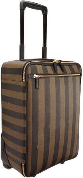 Fendi Pequin Stripe Trolley - Lyst