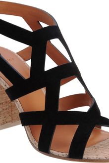 Givenchy Geometric Cutout Sandal - Lyst