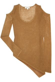 Helmut Lang Camel Loose Knit Jumper - Lyst