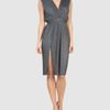 Hussein Chalayan Short Dress in Gray (grey) - Lyst