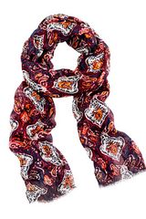 J.Crew Modalsilk Fishprint Scarf
