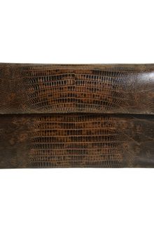 Jil Sander Glazed Karung Clutch - Lyst