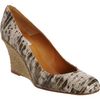 Lanvin Lizard Print Espadrille Wedge in Animal (black) - Lyst