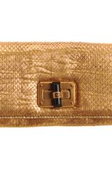 Lanvin Python Happy Gm Continental Wallet
